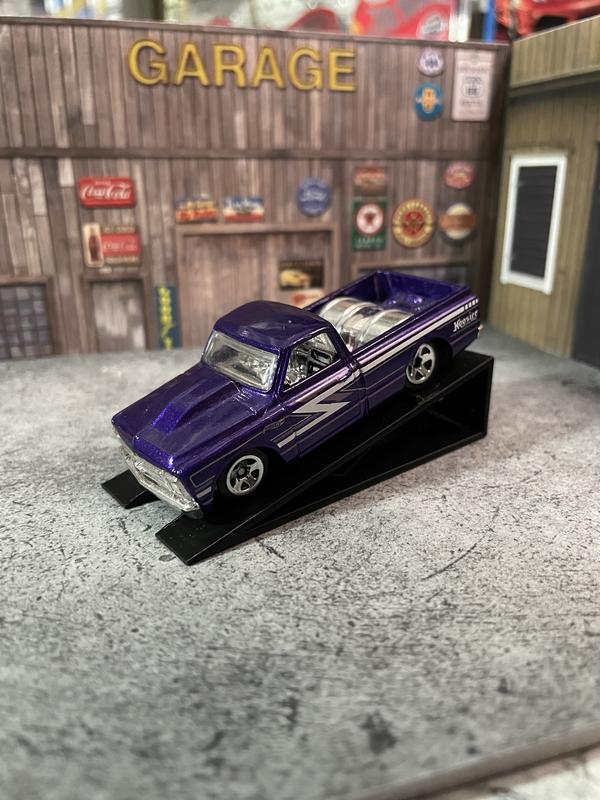 2 Pack of 1:64 Scale Black DieCast Ramp Accessories For Hot Wheels, Die Cast Cars, Johnny Lightning & Diorama Displays!!