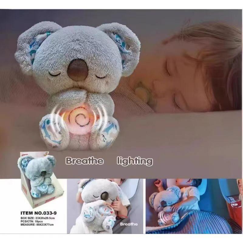 Breathing Koala Plush | My Koala Plush Good night, breathing and glowing sweet and soothing veil, a gift for girls or boys