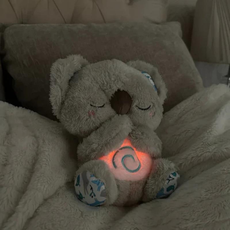 Breathing Koala Plush | My Koala Plush Good night, breathing and glowing sweet and soothing veil, a gift for girls or boys