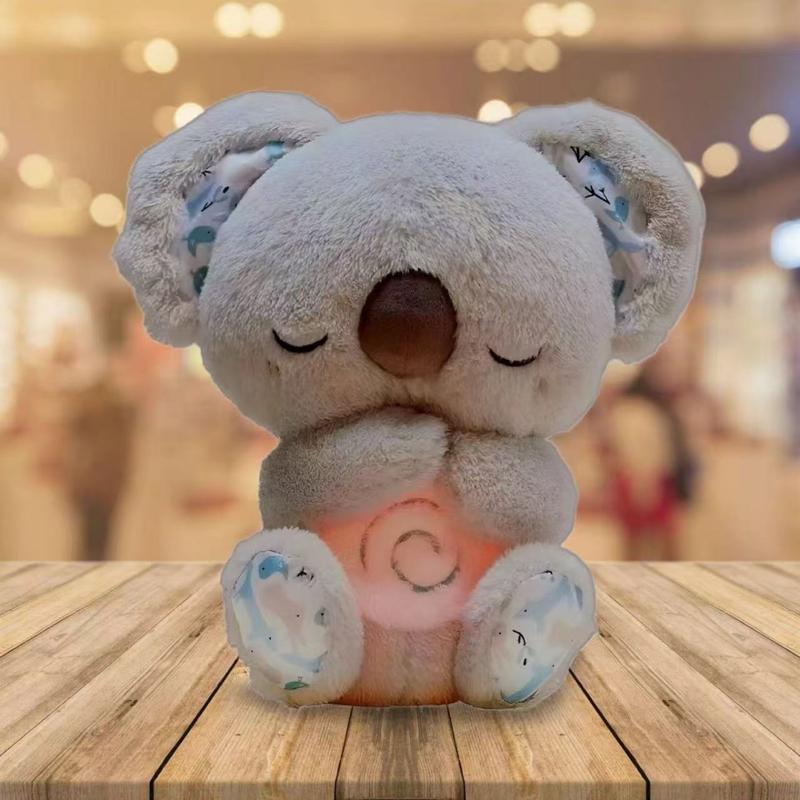 Breathing Koala Plush | My Koala Plush Good night, breathing and glowing sweet and soothing veil, a gift for girls or boys