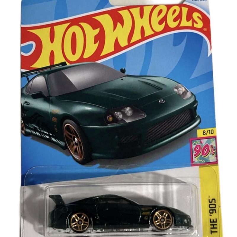 Toyota Supra #232 Green 2024 Hot Wheels Case P diecast model