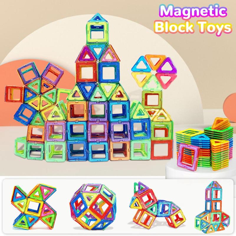 Random Color Tiles Building Blocks, Creative Constructor Set Toys, Educational Learning Toys, Building Toys for Boys Girls Birthday Gifts, Thanksgiving Christmas Gift Set