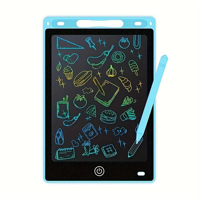 a 8.5-Inch LCD Writing Board, One-Click Erase, Drawing Board, Intelligence Development Tools, Math Exercises, Creative Graffiti, Non-Erasable Notes, with Stylus, Holiday Gifts, Children's Toys Aged 3-12, battery Power Supply (CR2025), Voltage ≤ 36V