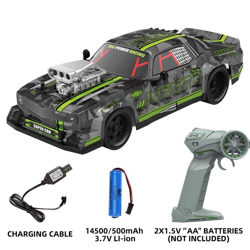 Racing Off-road Rc Car, 1 Box Rc Car & 3.7V Lithium Battery & Charging Cable & Remote Control, Ideal Birthday Gift for Boys