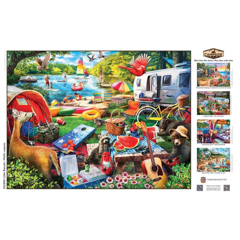 MasterPieces - Campside - Little Rascals 300 Piece EZ Grip Jigsaw Puzzle