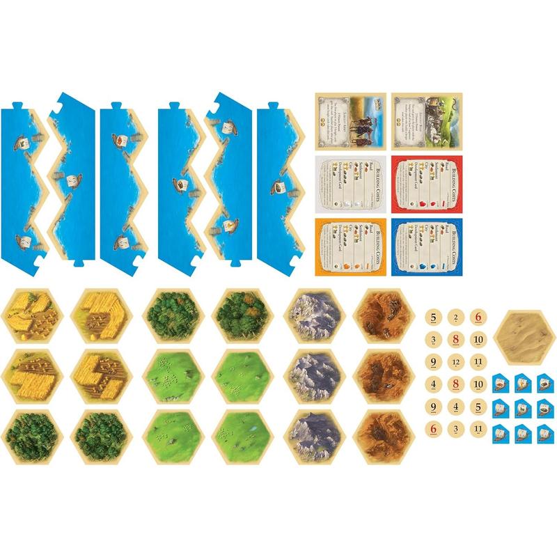 CATAN Board Game - Embark On A Journey Of Discovery And Trade! Civilization Building Strategy Game, Family Game For Kids & Adults, Ages 10+, 3-4 Players, 60-90 Minute Playtime, Made By CATAN Studio