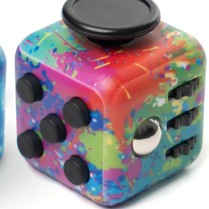 2 pack  Infinity Cube Fidget Toys for Kids and Adults Anxiety Relief Cubes fo Fidget Cool Gadgets Cube Unique Boys and Girls and Adult Birthday Gift