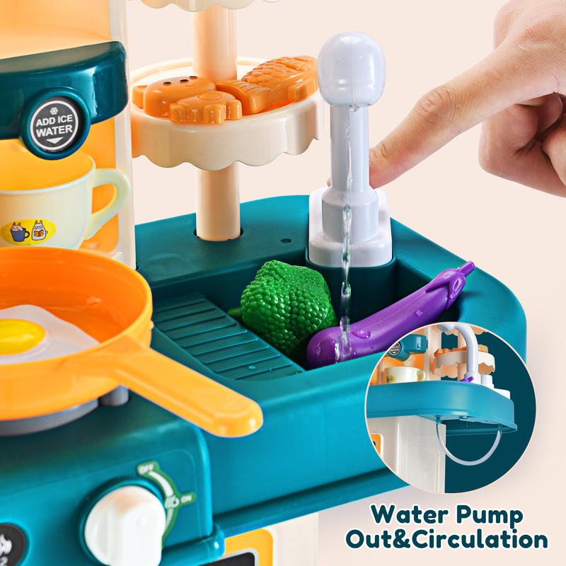 Kitchen Playset Pretend Play Toys for boys and girls