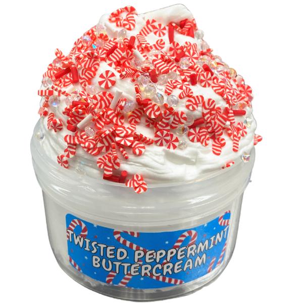 Twisted Peppermint Buttercream Slime