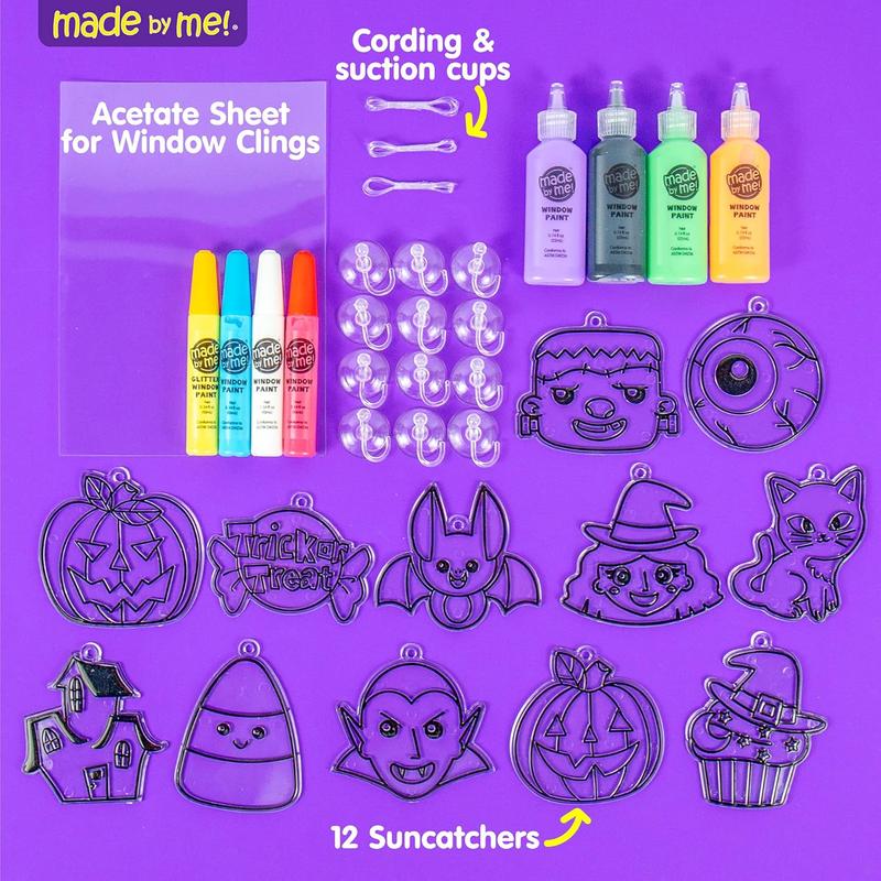 Create Your Own Halloween Window Art