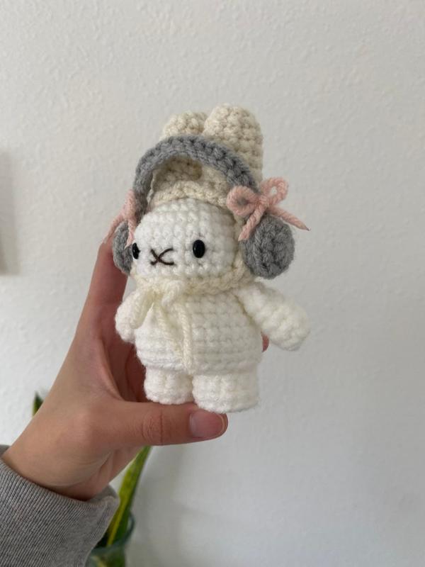 Crochet Bunny with Hat - Perfect Gift for Relatives and Friends