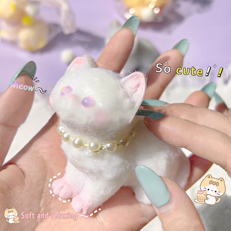 Kawaii Kitty Squishy Taba Taba Squishies Cute Cat Squishies Reliever Relief Toys Unique Gift  For Kids or Adult Cute Toy Ultra Soft Stress Relief Toys kurapika stress