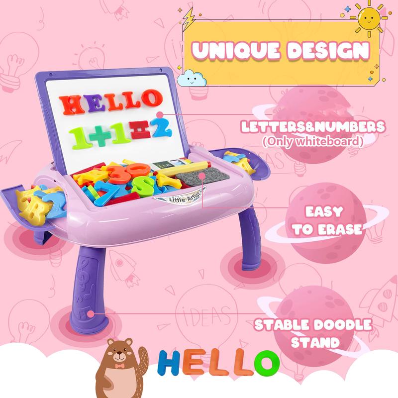 Small Erasable Drawing Boards,Drawing Boards with Letters and Numbers,Children's Doodle Boards,Drawing Art Boards