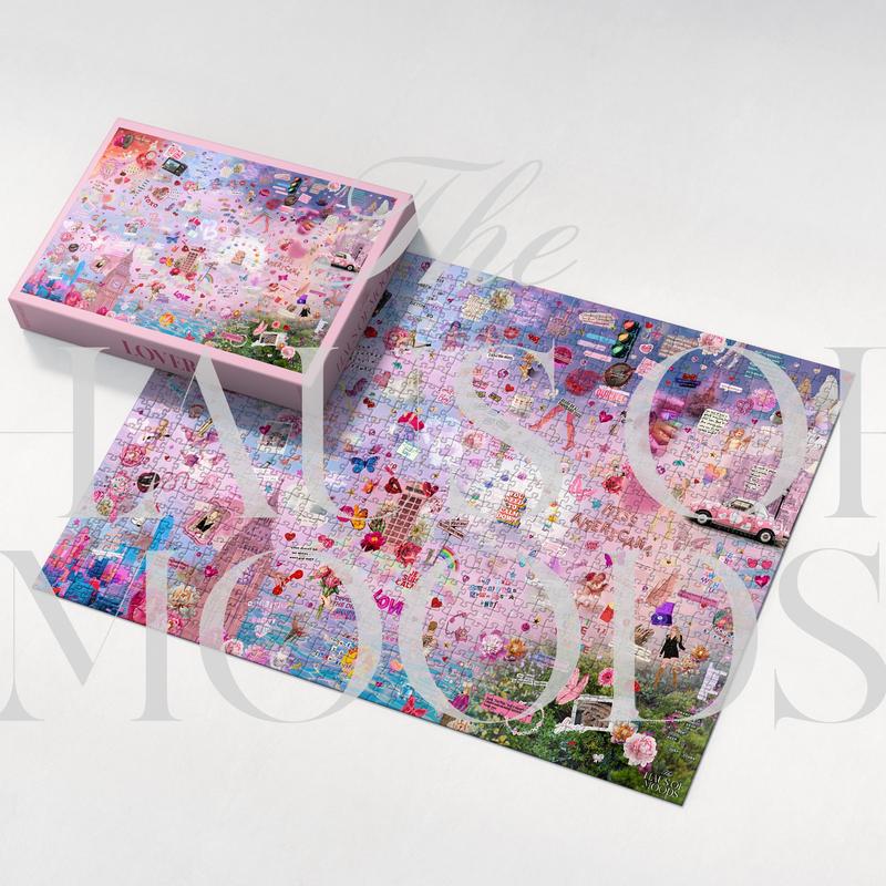 Lover Lyrics & Easter Eggs Jigsaw Puzzle 500 1000 Piece [OFFICIAL Haus of Moods PUZZLE] Eras Puzzle