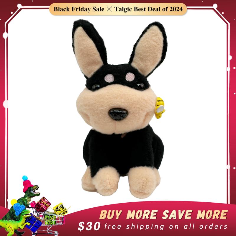 Magic Beedog toy series, Bee voice and head banging, soft puppy toys for 3-12 kids, repeat voice, best gift for friends and kids!