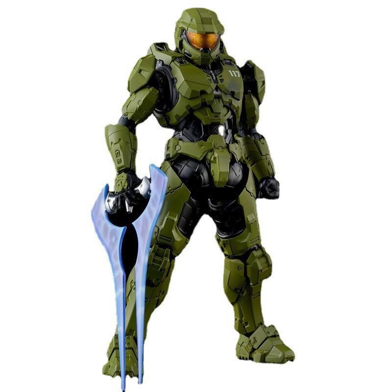 Halo 5 Master Chief HALO Halo Infinite 1 12 Action Model Doll Hand-made Ornaments Boxed