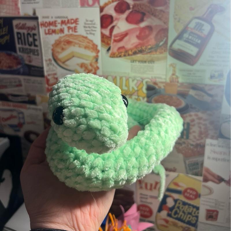 Long Crochet Snake