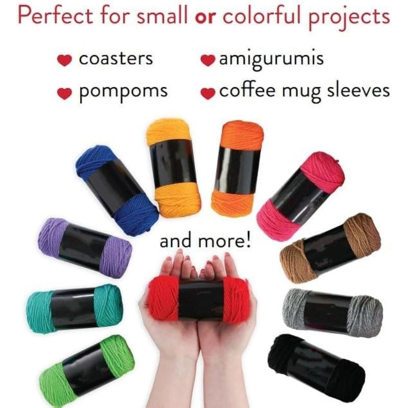 Super Saver Super Yarn Craft Kit for Crochet & Knitting & Amigurumi Projects