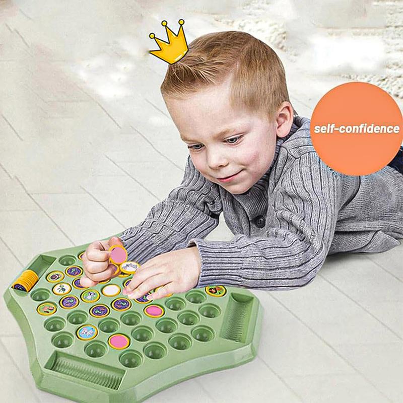 Animal flip chess memory chess game, intelligence development educational toys, suitable for family gatherings, parent-child interactions