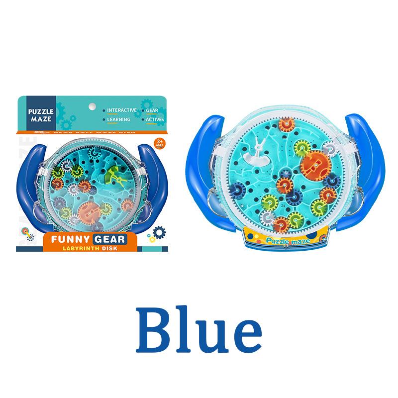 Hard Challenge. Labyrinth Game Marble Maze with Two Steel Marbles Mind Puzzles Maze Ball Puzzle  Gifts  3D Maze Puzzle   Brain Teasers Gravity Ball Game