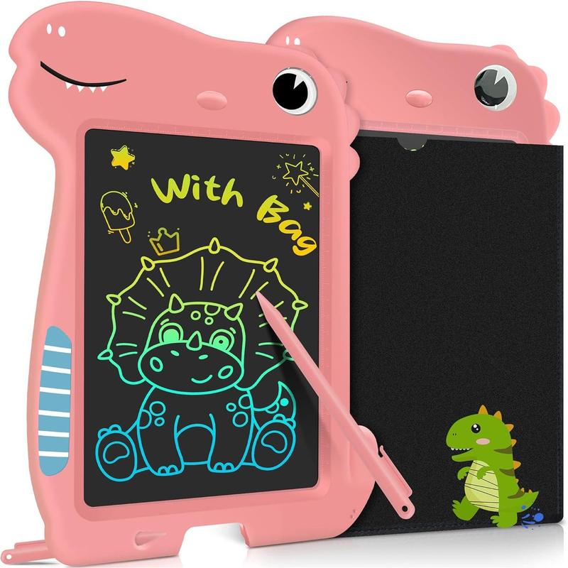 LCD Writing Tablet 10Inch, Doodle Board Gifts for  with Bag, Etch a Dinosaur Girl Sketch Pad Birthday Christmas Gift, Drawing Tablet for Girls Boys