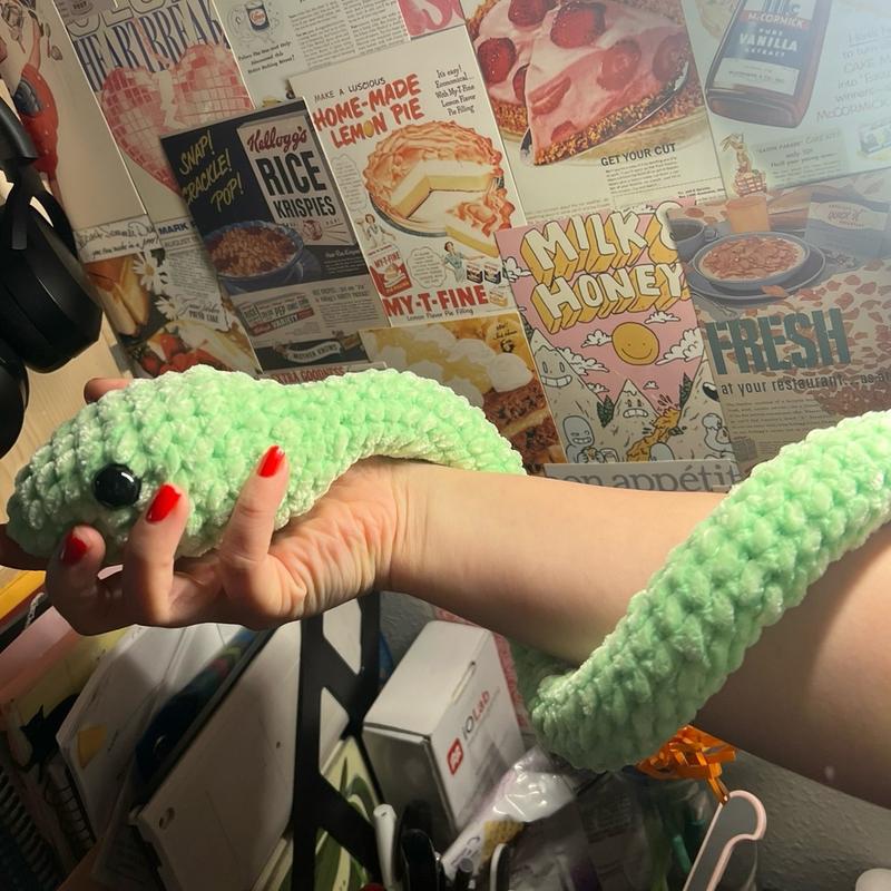 Long Crochet Snake