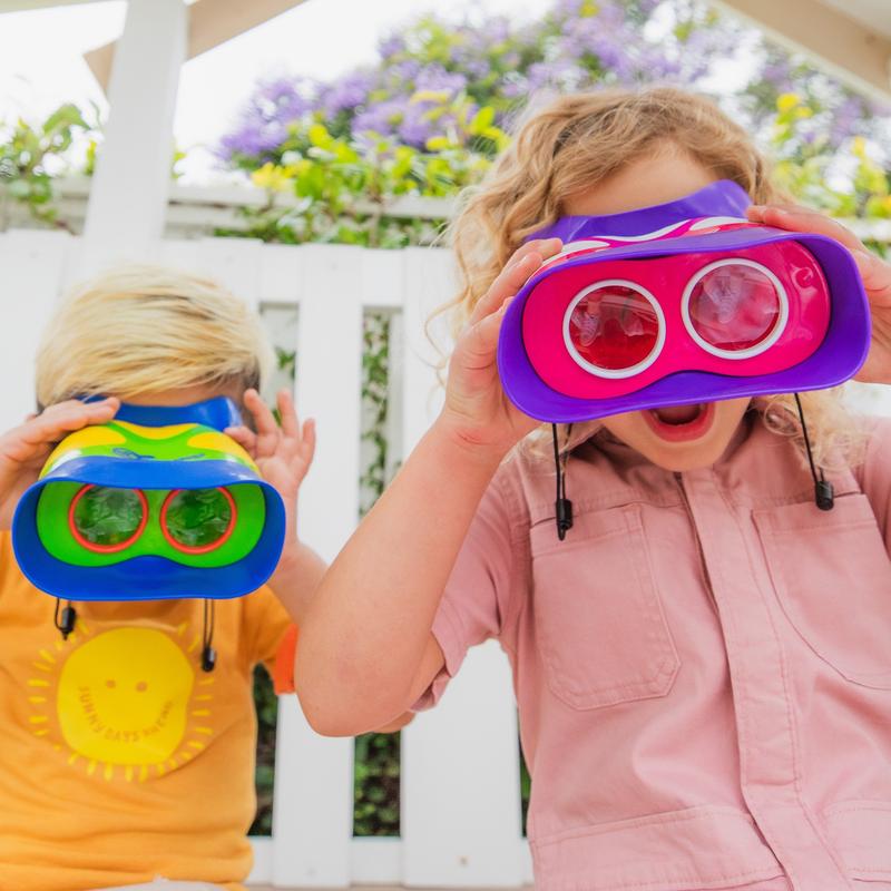 Educational Insights GeoSafari Jr. Kidnoculars, Binoculars for Toddlers & Kids, Gift for Toddlers Ages 3+