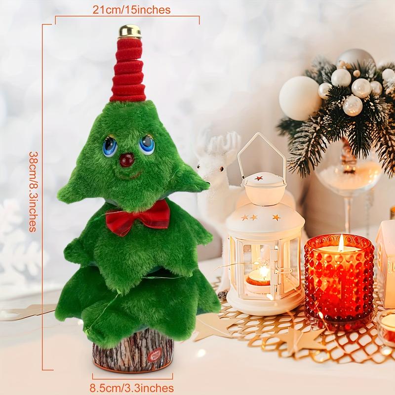 Christmas Dancing Toy, Talking Singing Plush Toy Imitating Interactive Toys Christmas Gifts