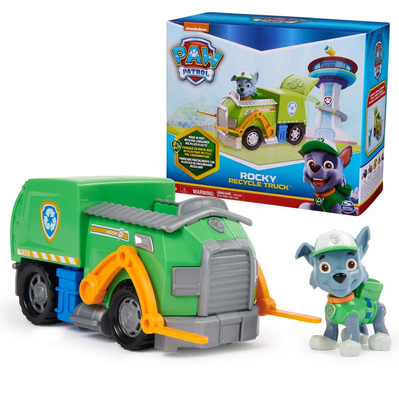 Paw Patrol 5 Pack Toy Truck and Figures