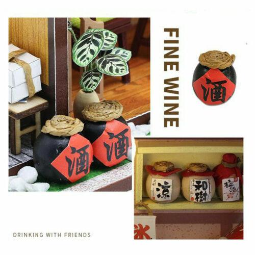 The Missing Piece DIY Miniature Sushi Bar Dollhouse Kit