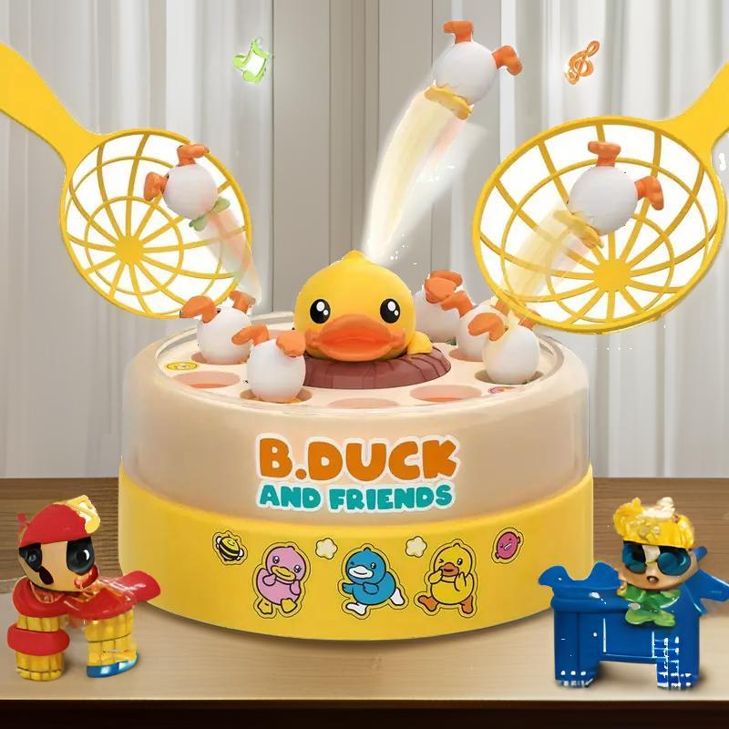 B.Duck Games for Kids Age 4-6 Bounce and Catch Duck Board Games Parent-child interaction Halloween Gifts Christmas Gifts