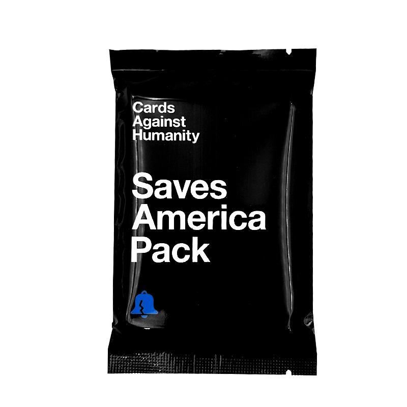 Card Against Humanity Mini Expansion Pack, 1 Pack Saves America Themed Party Game Cards, Party Activities Supplies for Indoor & Outdoor