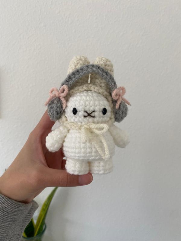 Crochet Bunny with Hat - Perfect Gift for Relatives and Friends