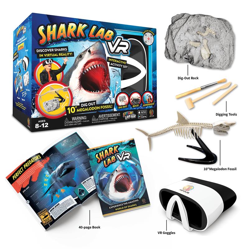 STEAM LAB VIRTUAL REALITY ACTIVITY KIT - SHARK LAB VR