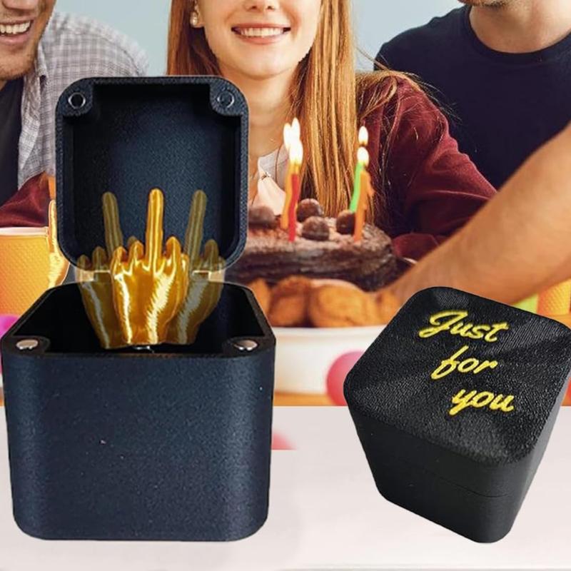 Triple the Fun with 3 Packs of ‘Finger in a Box’! Unveil the Hilarious Finger Surprise Gift Box, Featuring 3D Printed Fingers in a Pop-up Prank Design that Guarantees a Jaw-Dropping, Unexpected Reveal christmas 2024 ornament