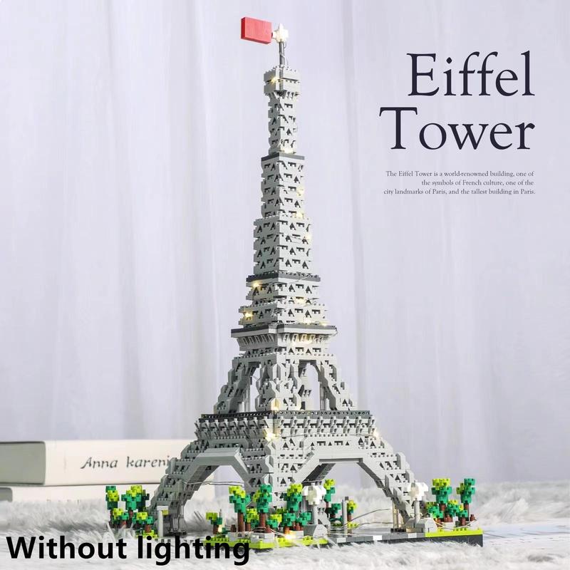 Paris Tower Building Block Kit, Creative Nano Mini Building Blocks Set, Famous Architecture Toy