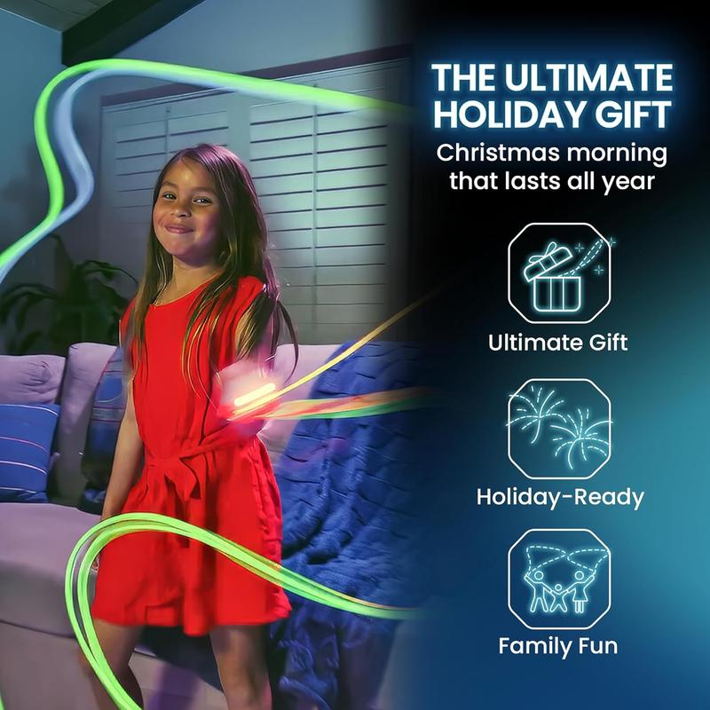 Hot Sale !!!! [best seller] Black Friday deal -Loop Lasso Nano - The Original Glow-in-The-Dark String Shooter Toy- Built-in UV Blacklight- Safe Interactive STEM Learning Toy- Viral Stocking Stuffer Gadget- Holiday Family Game Night Fun- Christmas gift .