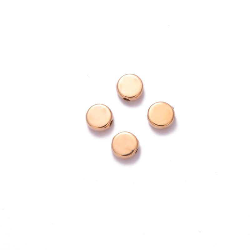 Flat Round CCB Bead (100 300pcs), DIY Loose Bead, Spacer Bead for Bracelets, Necklaces, Jewelry Making