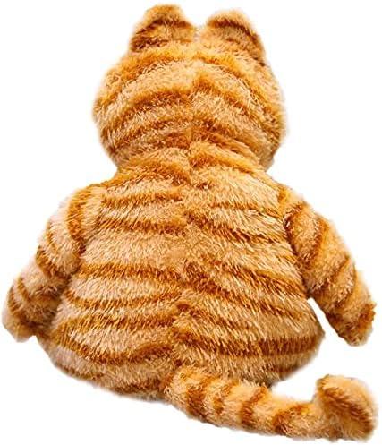 Christmas present:Striped Garfield plush toy - derived from classic anime - suitable as a gift for others