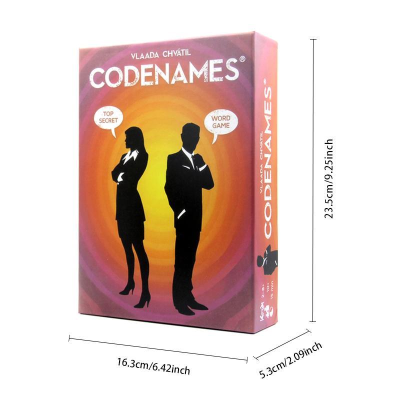 Code Names Party Game, 1 Box Carnival Party Game, Funny Party Game for Friends, Party Activities Supplies, Home Decor & Festive Supplies