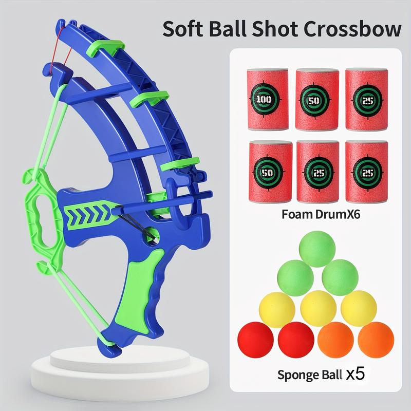 12-Piece Bow And Arrow Interactive Shooting Game Toy Set, Educational Soft Bullet Target Game, Suitable for Family Entertainment, Parent-Child Interaction