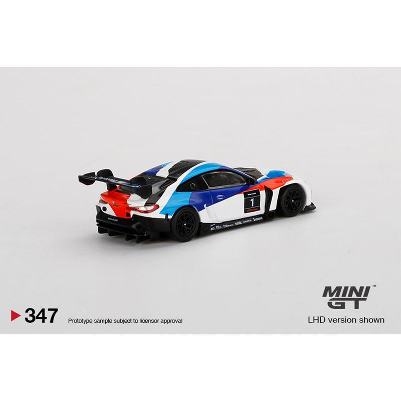 Mini GT BMW M4 GT3 2021 Presentation, Mijo Exclusive, 1:64 Scale, Collectible Diecast Model Car