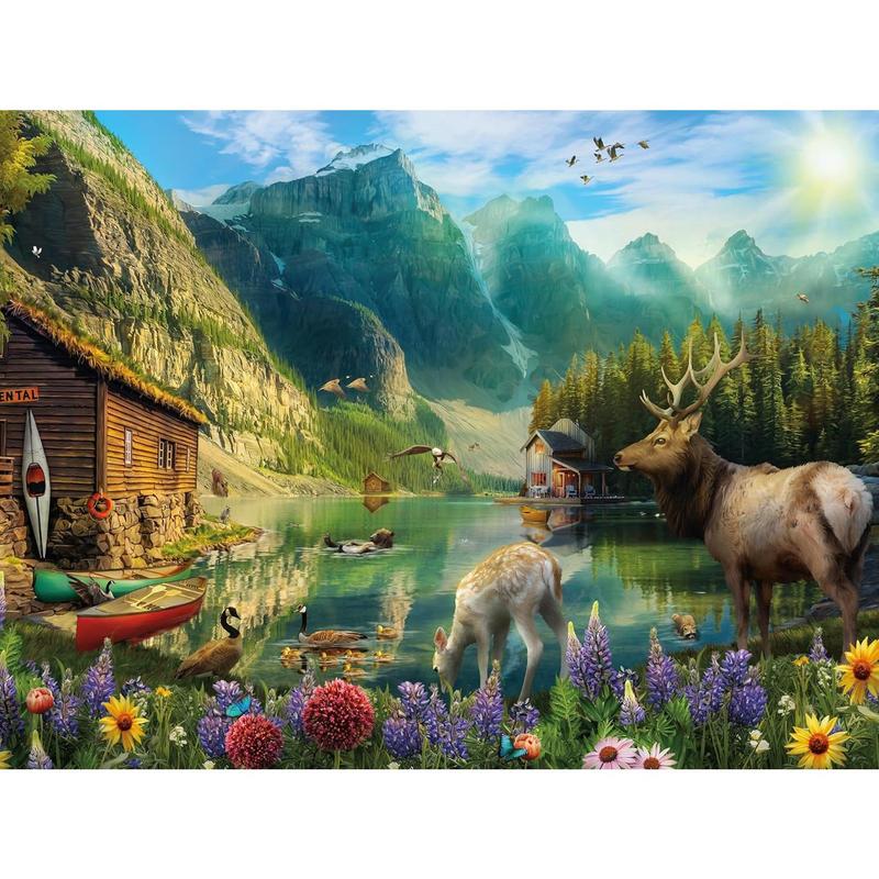 Ceaco - Paradise in The Mountains - 500 Piece Jigsaw Puzzle