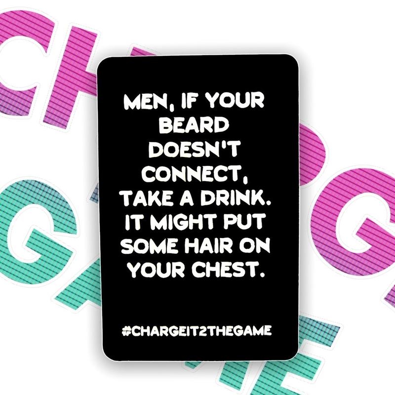 Charge It 2 The Game Vol. 1 – Party & Drinking  Game for Couples and Friends hilarious adult Card