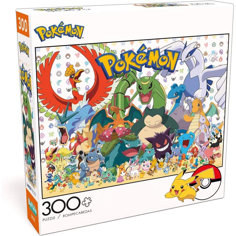 Pokémon - Fan Favorites - 300 Large Piece Jigsaw Puzzle Multicolor, 21.25