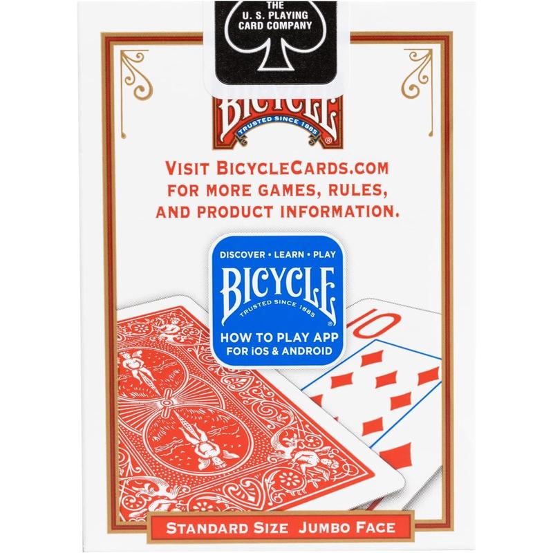 Bicycle Playing Cards, Jumbo Index, 2 Pack