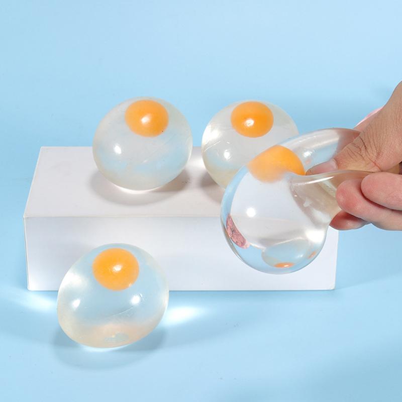 HOT Decompress Prank Toys Anti Stress Egg Water Ball  Toys