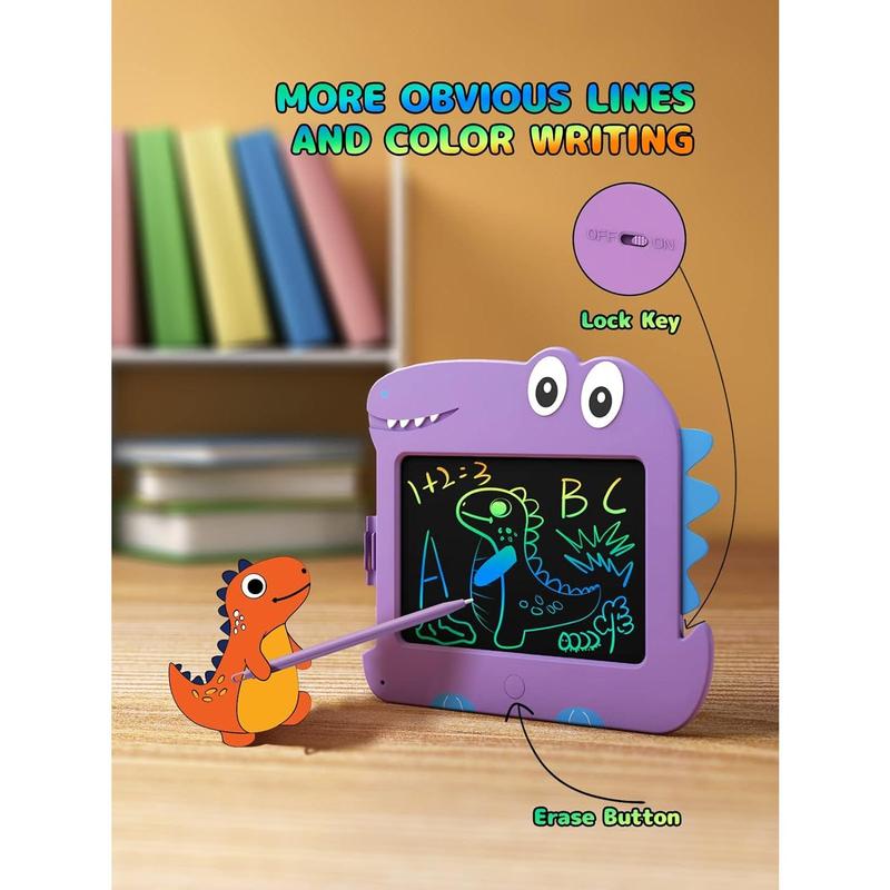 LCD Writing Tablet Toys, 8.5 Inch Doodle Board Drawing Pad Gifts for Kids Games, Dinosaur Toy Drawing Board Christmas Birthday Gift, Drawing Tablet Toys for 3 4 5 6 7 Years Old