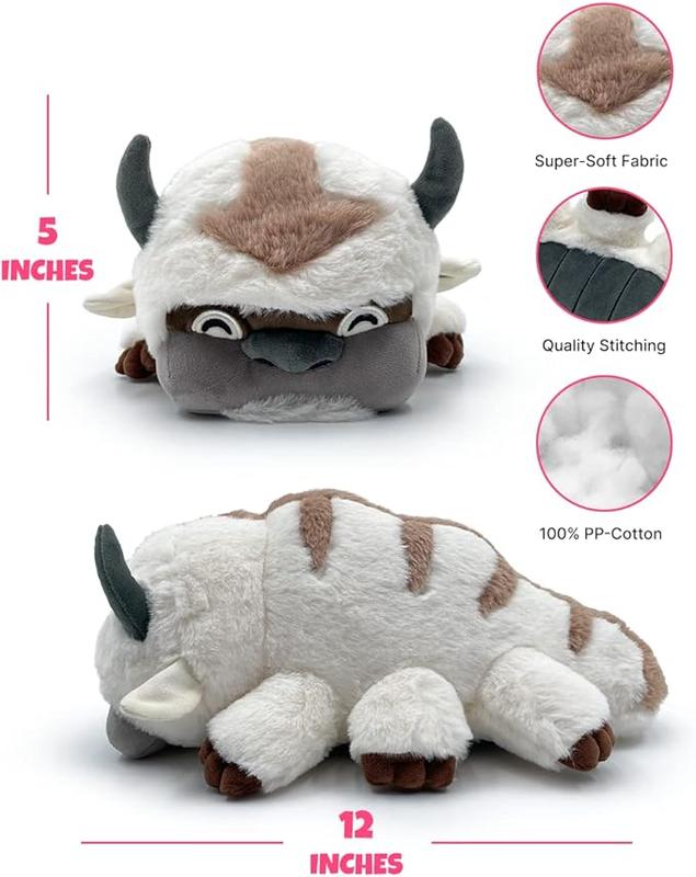 Youtooz 1 Ft Appa Plush - Avatar The Last Airbender 100% Cotton Stuffed Collectible