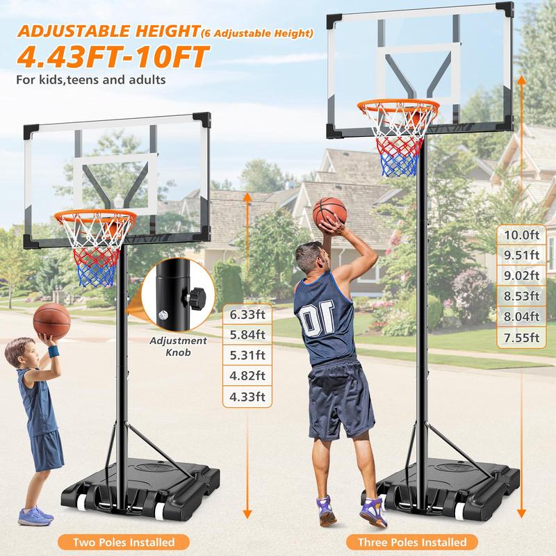 Bearbro Basketball Hoop System with 44